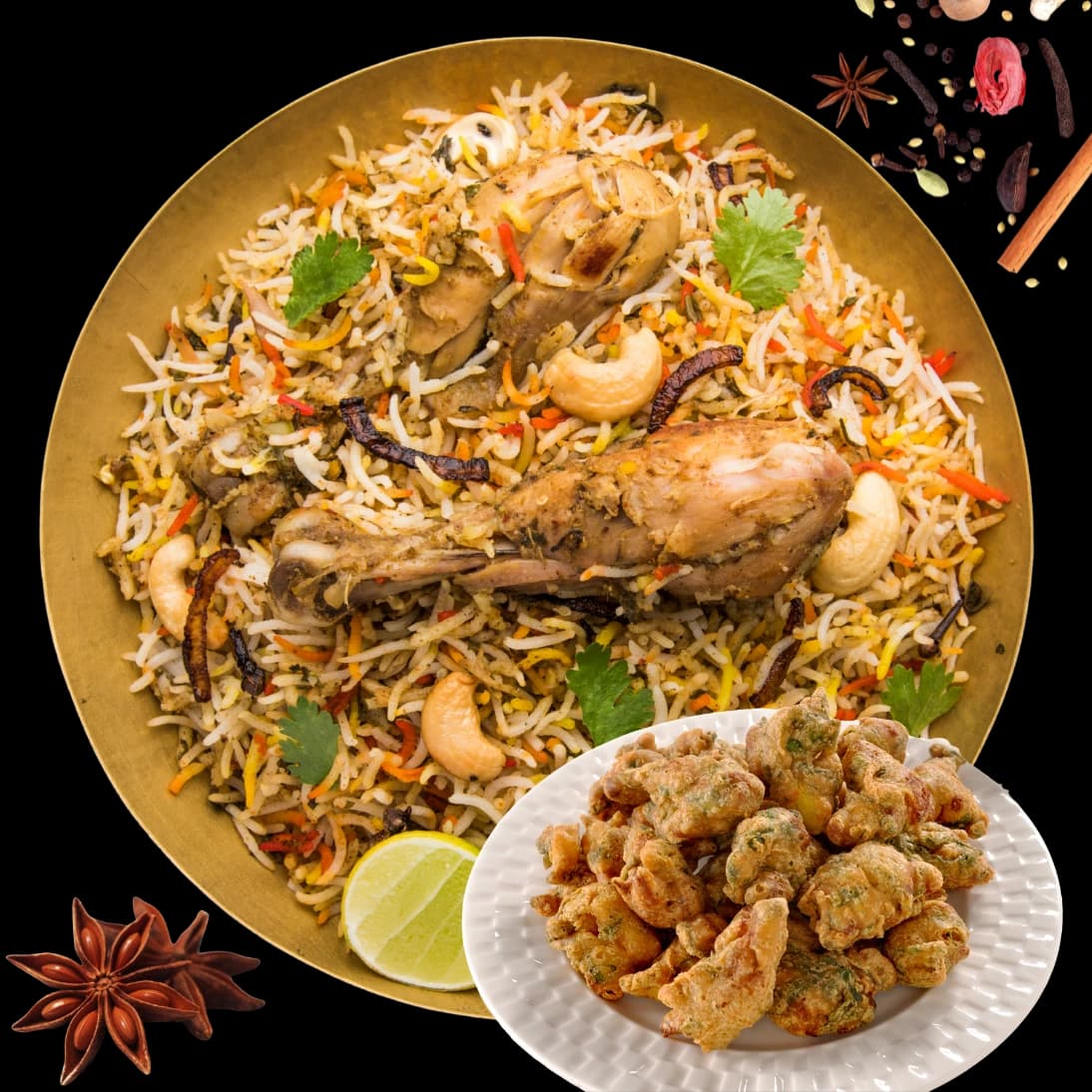 A delicious-looking plate of fast food including a burger and fries