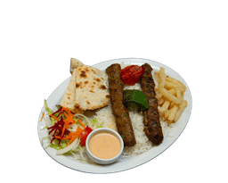 Beef Kebab Platter